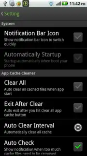 App Cache Cleaner captura 3