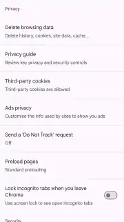 Chrome Beta captura 22