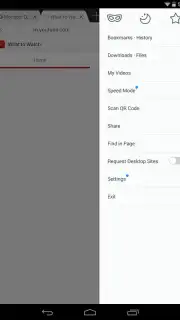 UC Browser HD captura 4