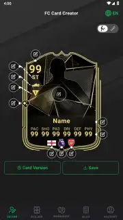 FUT 26 Card Creator captura 1