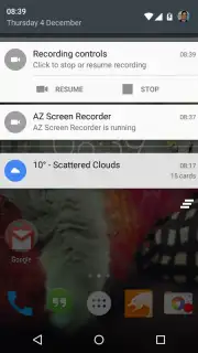 AZ Screen Recorder captura 6