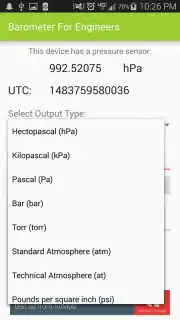 Barometer For Engineers captura 6