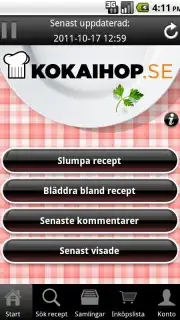 Kokaihop.se captura 5