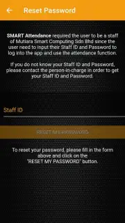 SMART Attendance captura 6