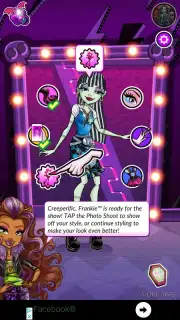 Monster High: Beauty Shop captura 2