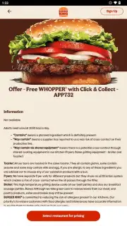 Burger King App: Food & Drink captura 14