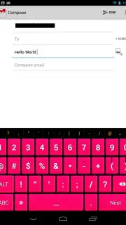Pink Keyboard captura 13