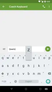 Czech Diacritic Keyboard captura 1