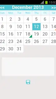 Calendar Monthly captura 4