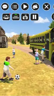 Offroad School Bus Driver Game captura 6