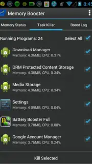 Memory Booster captura 2