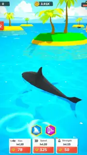 Idle Shark World - Tycoon Game captura 6
