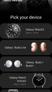 Galaxy Wearable (Samsung Gear) captura 2