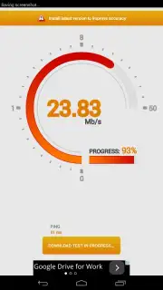 Internet Speed Test captura 3