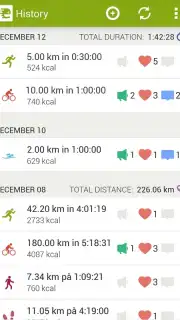 Endomondo Sports Tracker captura 3