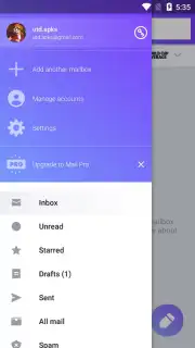 Yahoo Mail Go captura 1