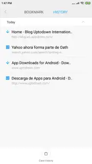 Mint Browser captura 11