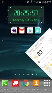 Digital Clock Widget captura 6