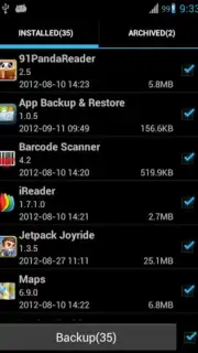 Super Backup: SMS and Contacts captura 4