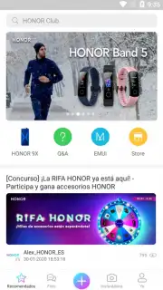 HONOR Club captura 2