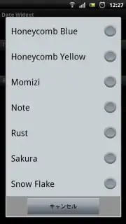 Date Widget captura 2