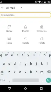 Yandex Mail captura 4