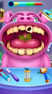 Pet Doctor Kids Dentist Game captura 7