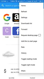 Bharat Browser captura 1