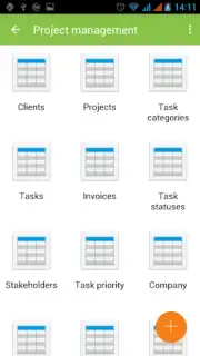 MobiDB Project Management captura 13