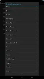 External Keyboard Helper Demo captura 10