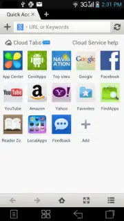 Maxthon browser captura 4