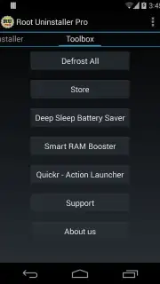 Uninstaller Pro captura 1