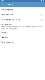 Zangi Messenger captura 8