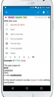 Tasks & Notes captura 2