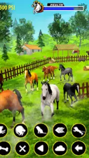 Wild Horse Family Simulator captura 3