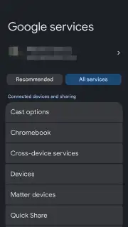 Google Mobile Services (GMS) captura 2