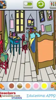 Vincent van Gogh Coloring Book captura 16