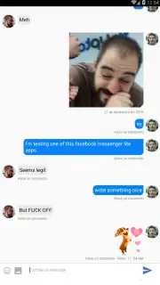 Lite Messenger FB captura 15