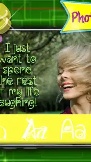 Cute Text Photo Maker and Editor captura 2
