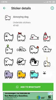 Undertale & Deltarune Stickers for WhatsApp captura 6