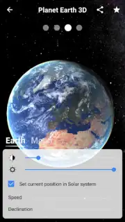 Earth Planet 3D live wallpaper captura 9