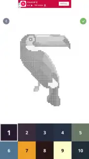 Pixel Art - Color by Number Book captura 9