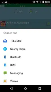 Apps Share captura 2