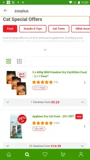 Zooplus: Online pet shop captura 1