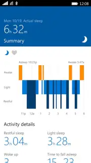 Microsoft Health captura 4