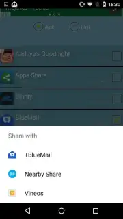 Apps Share captura 7
