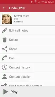 Automatic Call Recorder captura 11