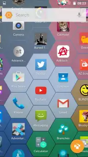Hexy Launcher captura 1