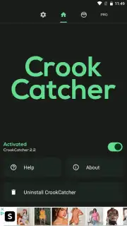 CrookCatcher captura 1