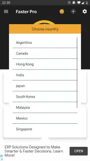 VPN-Faster Pro captura 5